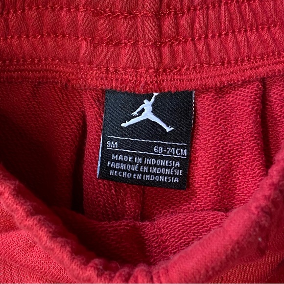 Nike Air Jordan Sweatsuit Matching Set, Infant Size 9 Months - Picture 11 of 11